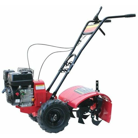 Varan Motors - 93020 Motoculteur Thermique Moteur 6.5CV 212CC Largeur De Travail 50CM Avec Roues Tous Terrains - Rouge 6 Varan Motors - 93020 Motoculteur Thermique Moteur 6.5CV 212CC Largeur De Travail 50CM Avec Roues Tous Terrains - Rouge – Image 4